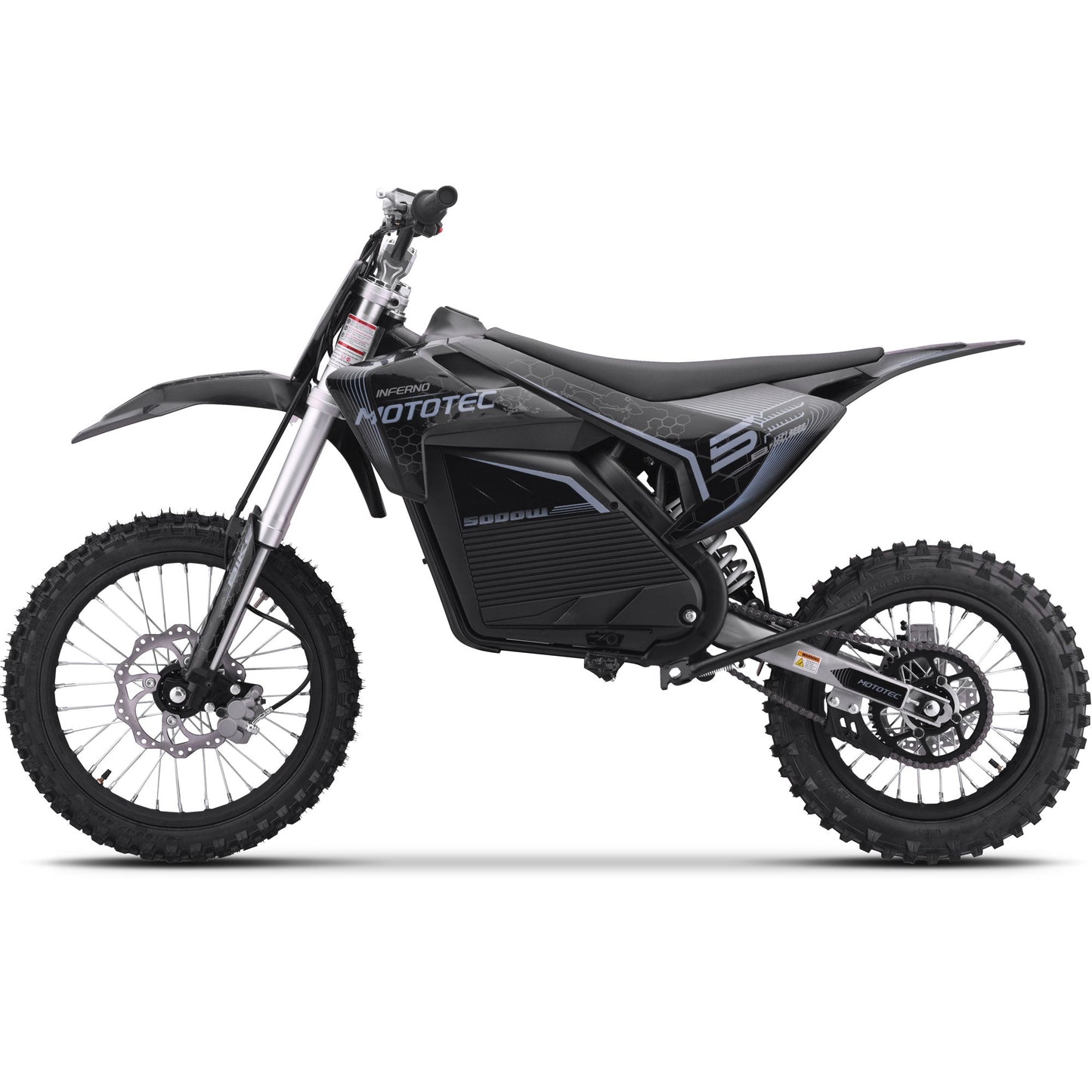 72V 5 kW Electric Dirt Bike