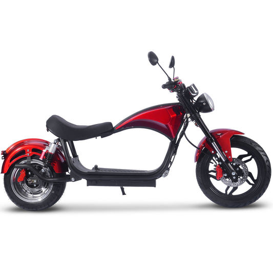 60V 2.5 kW Lithium Chopper Cruiser Bike