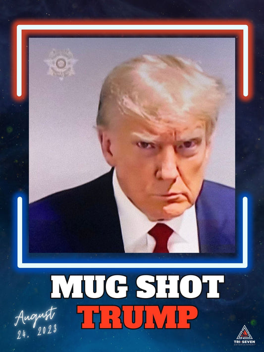 Donald Trump Mug Shot Poster Photo Mugshot Parody Wall Art Print (18"x24")