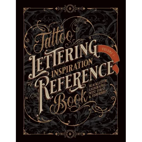 Tattoo Lettering Inspiration Reference Book