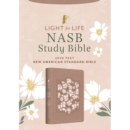 Light for Life NASB Study Bible (Blush Bouquet)