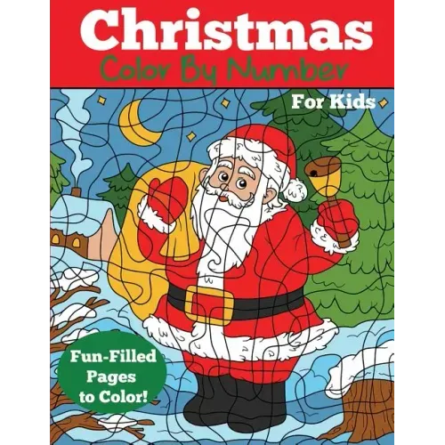 Christmas Color by Number for Kids