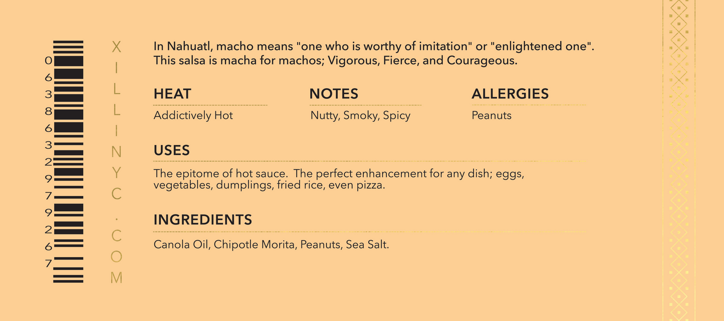 Xilli Salsa Macha Case - 12 Jars x 10 oz