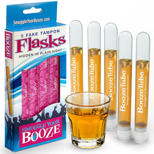 Smuggle Your Booze Tampon Flasks