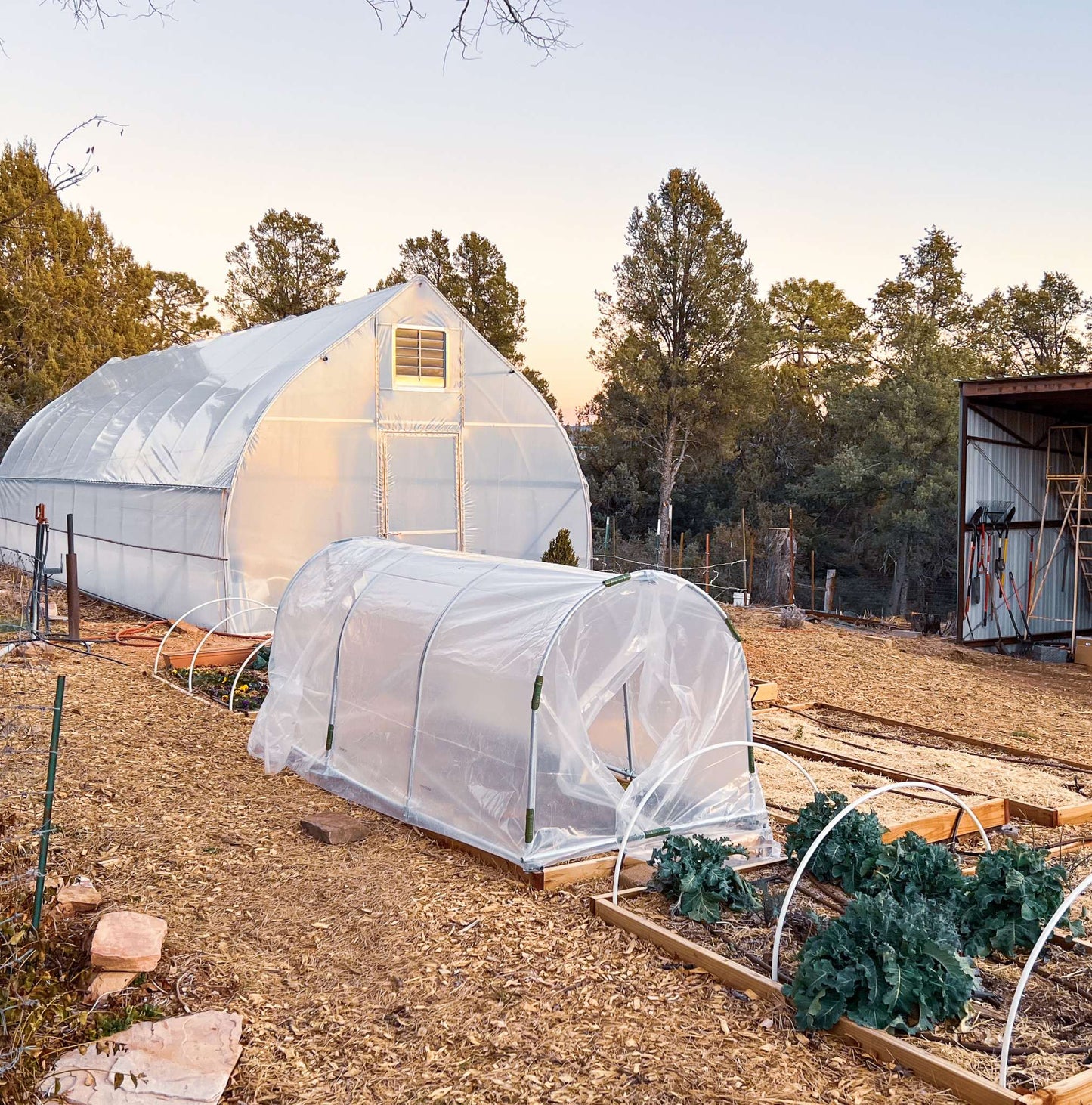 DIY Portable Low Tunnel Kit