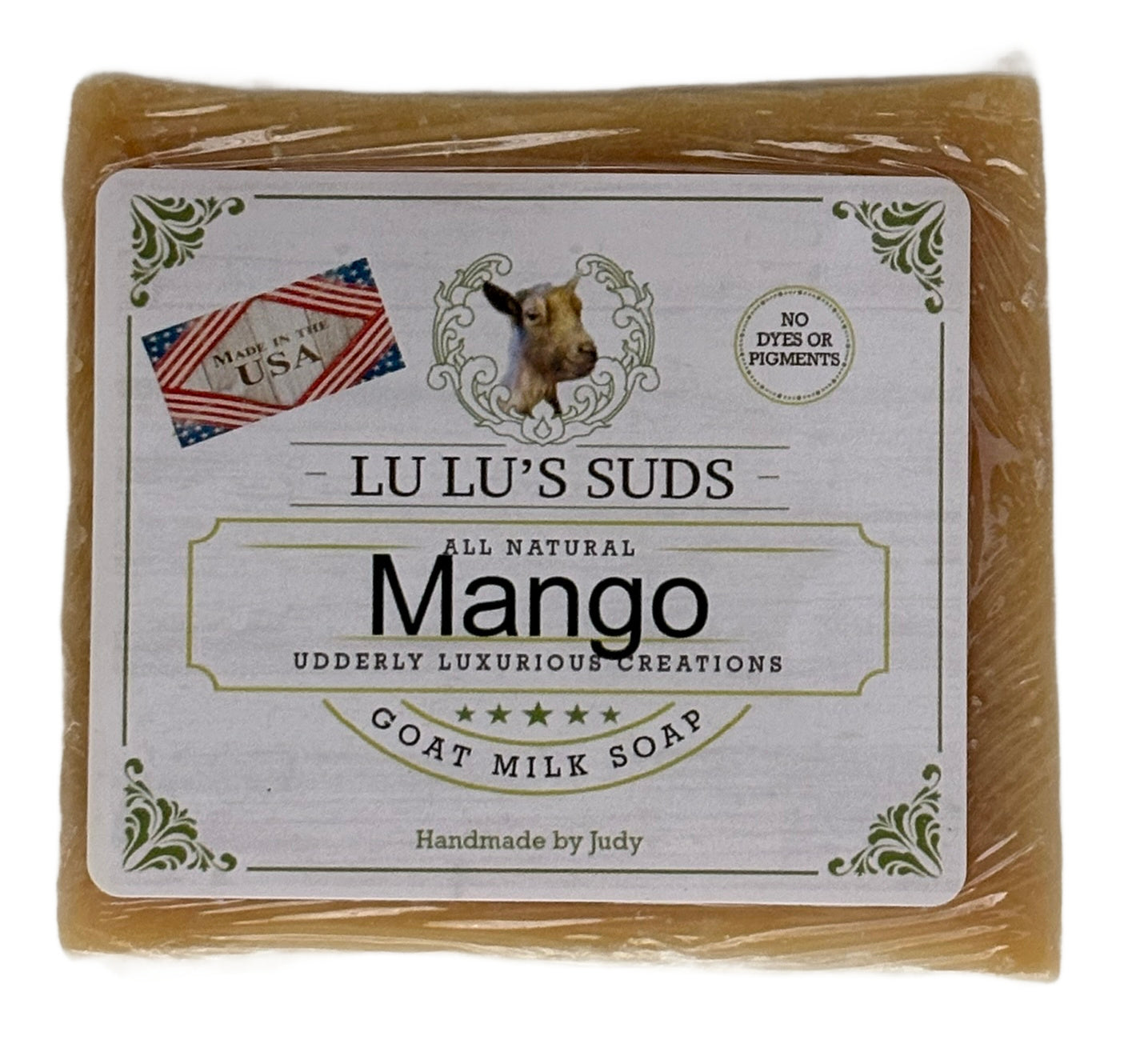 Mango Goat Milk Soap 5 oz.
