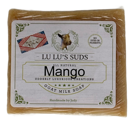 Mango Goat Milk Soap 5 oz.