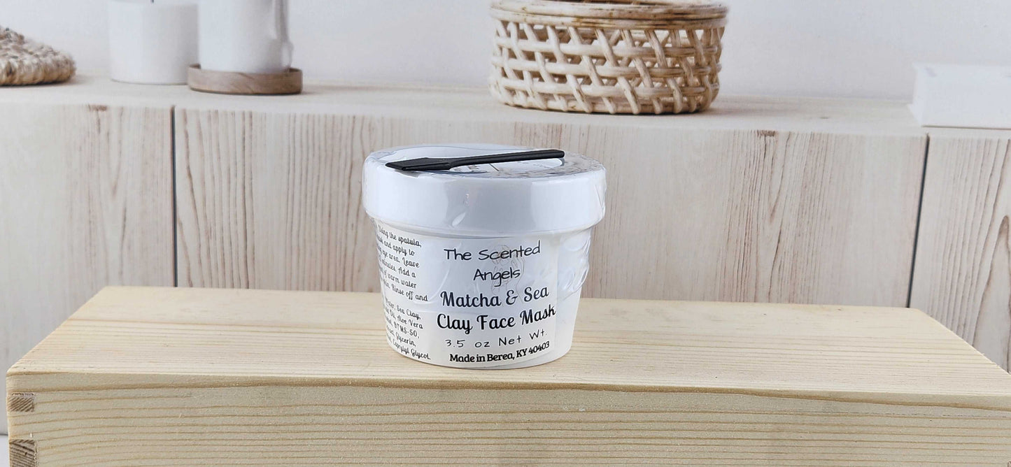 Matcha & Sea Clay Face Mask