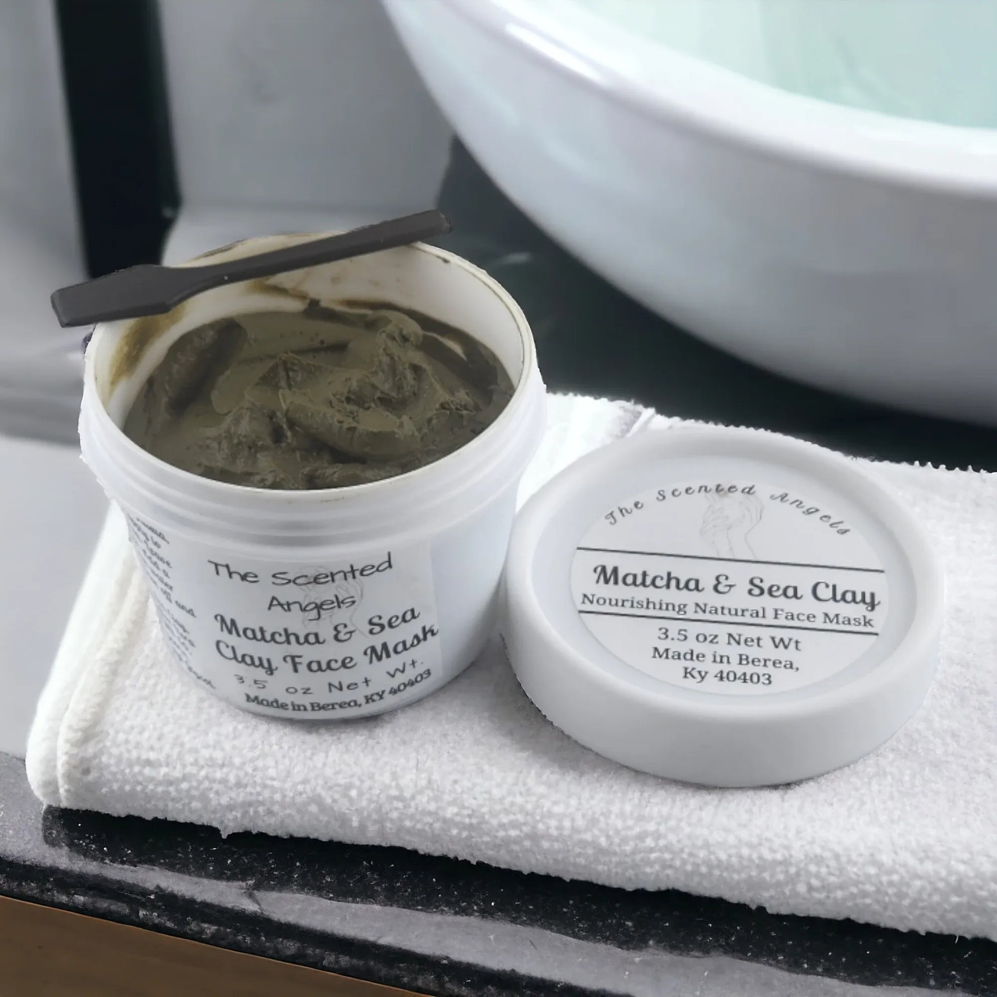 Matcha & Sea Clay Face Mask
