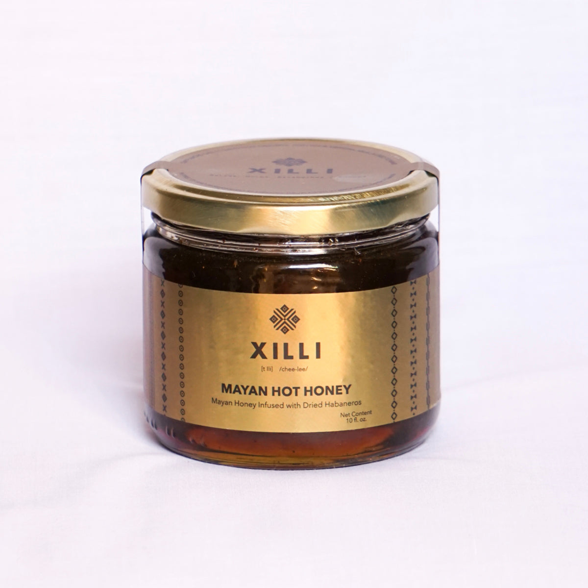 Xilli Mayan Hot Honey Case - 12 Jars x 10 oz