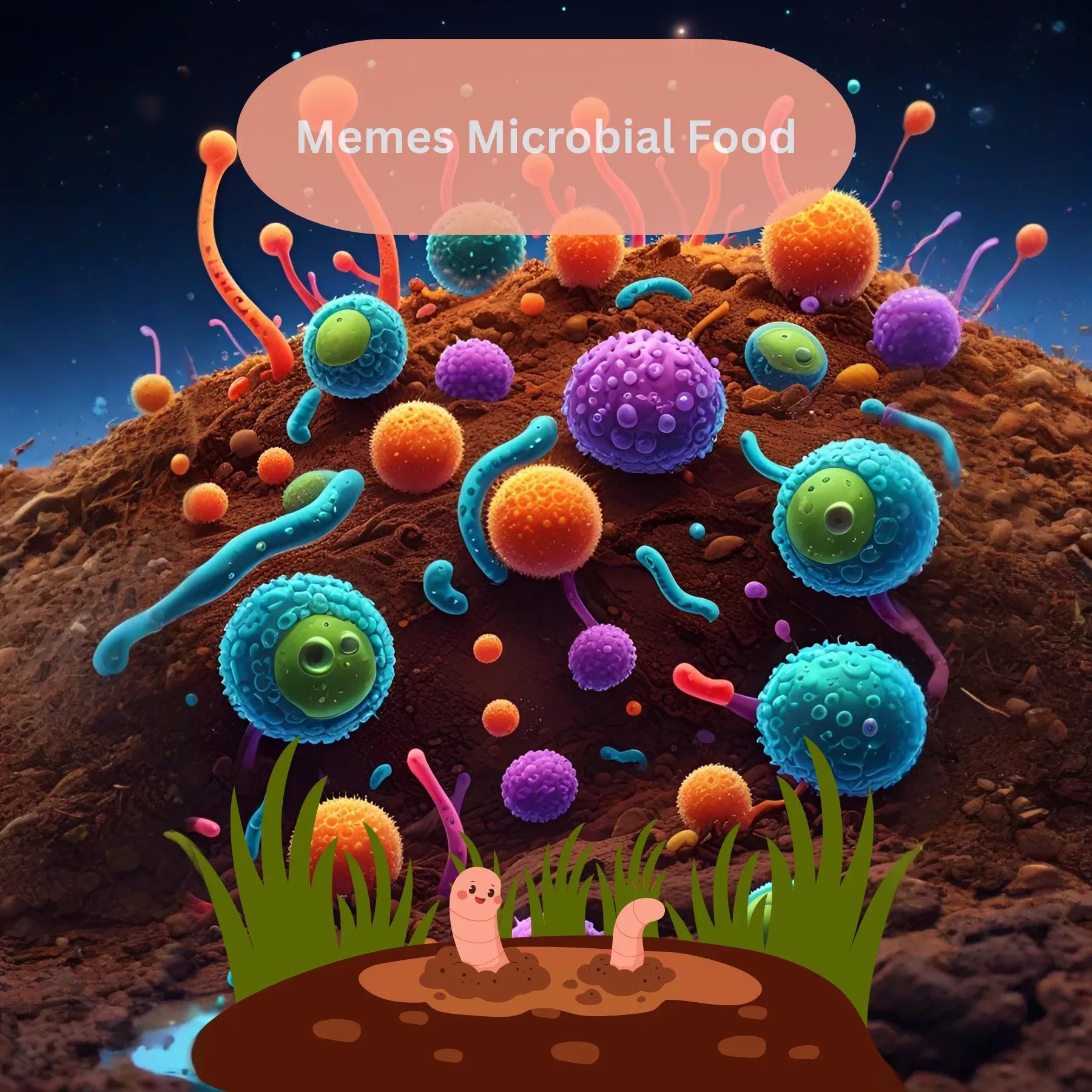 Microbial Compost Food