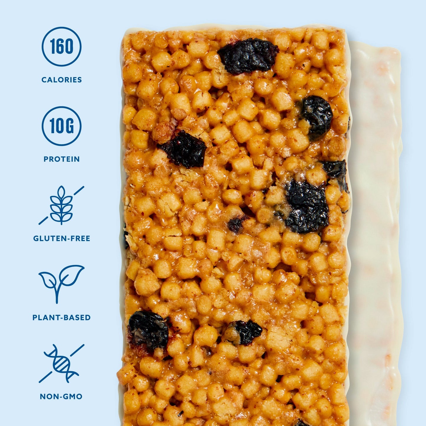 Mezcla Maple Blueberry Bars - 12 bars x 1.4 oz case