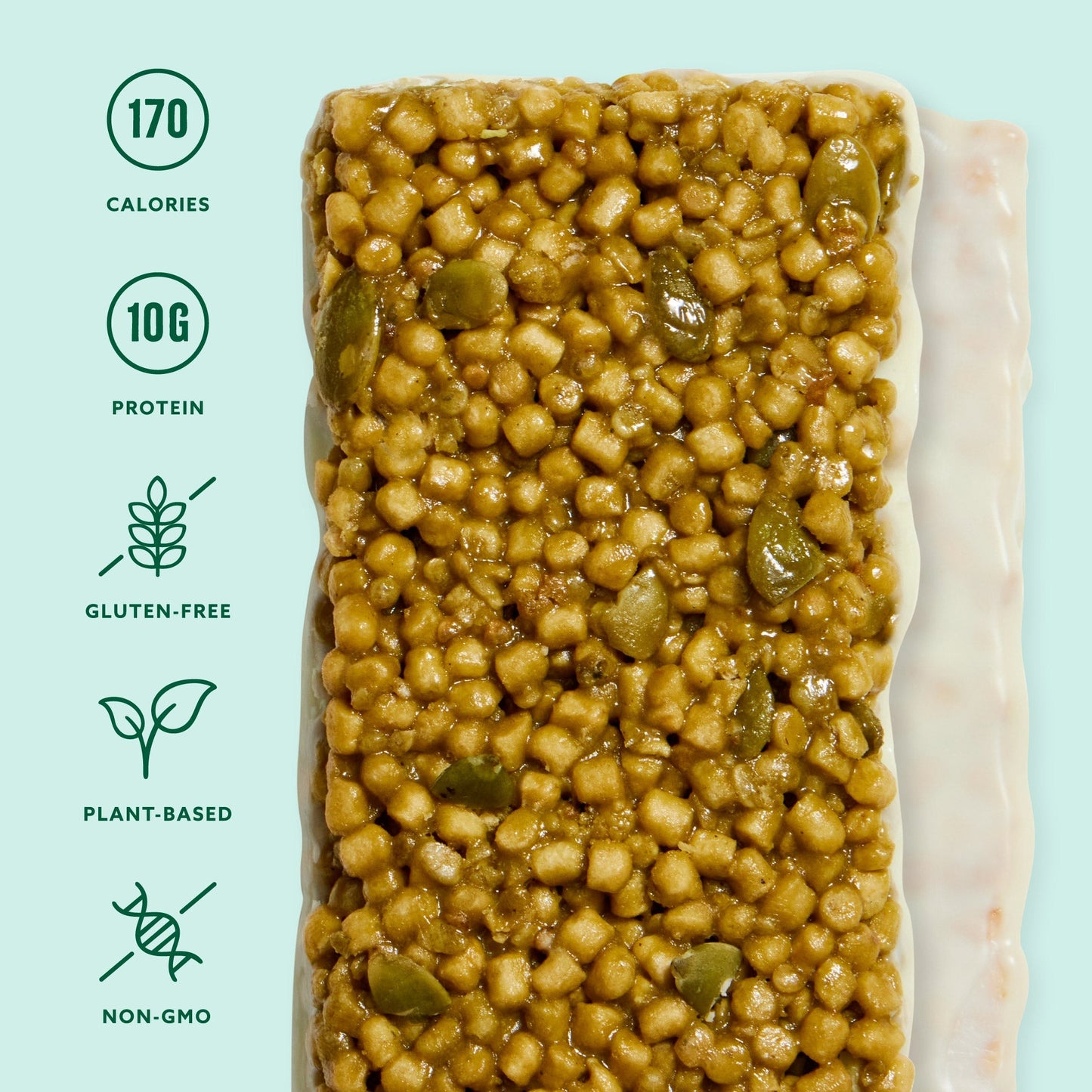 Mezcla Matcha Vanilla Bars - 12 bars x 1.4 oz case