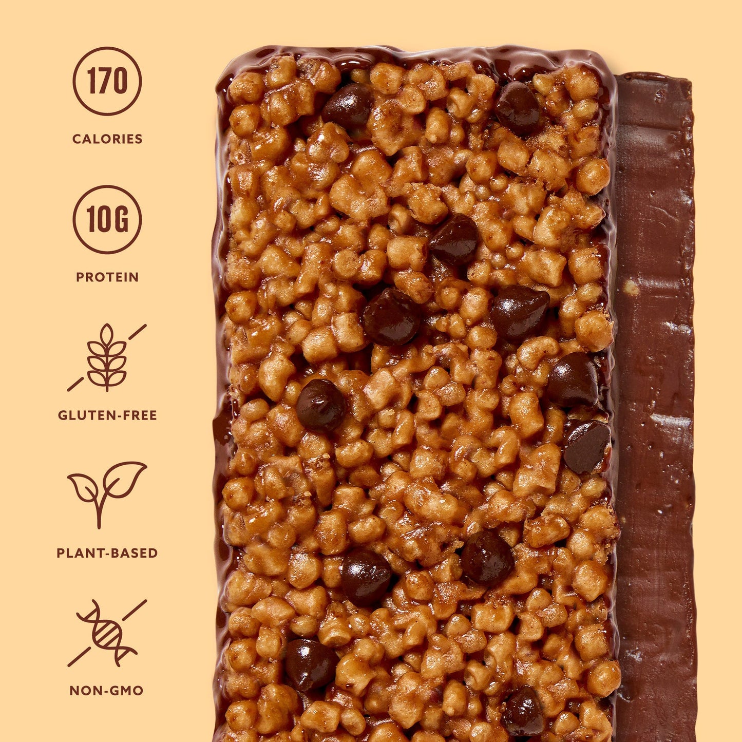 Mezcla Peanut Butter Chocolate Bars - 12 bars x 1.4 oz case