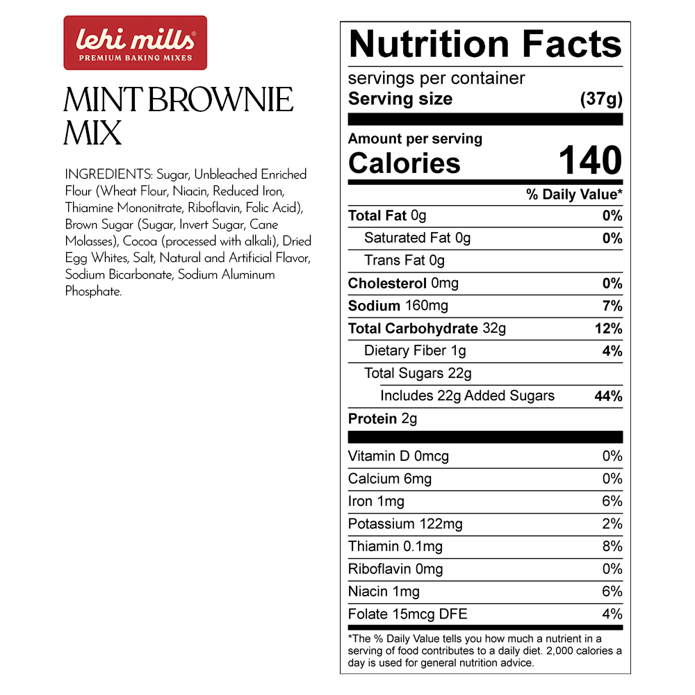 Mint Truffle Brownie Mix