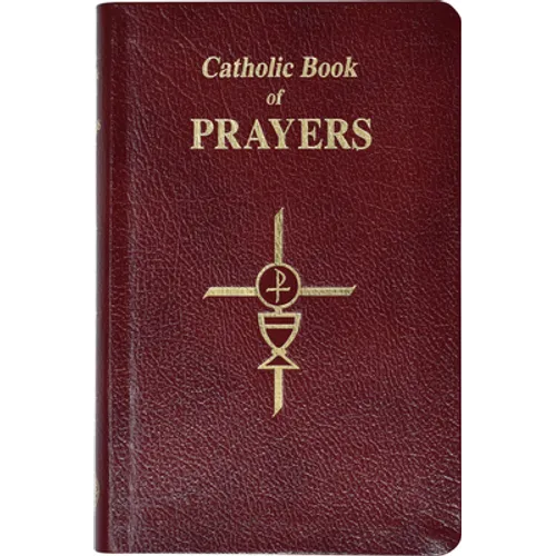 Catholic Book of Prayers-Burg Leather: Popular Catholic Prayers Arranged for Everyday Use: In Large Print