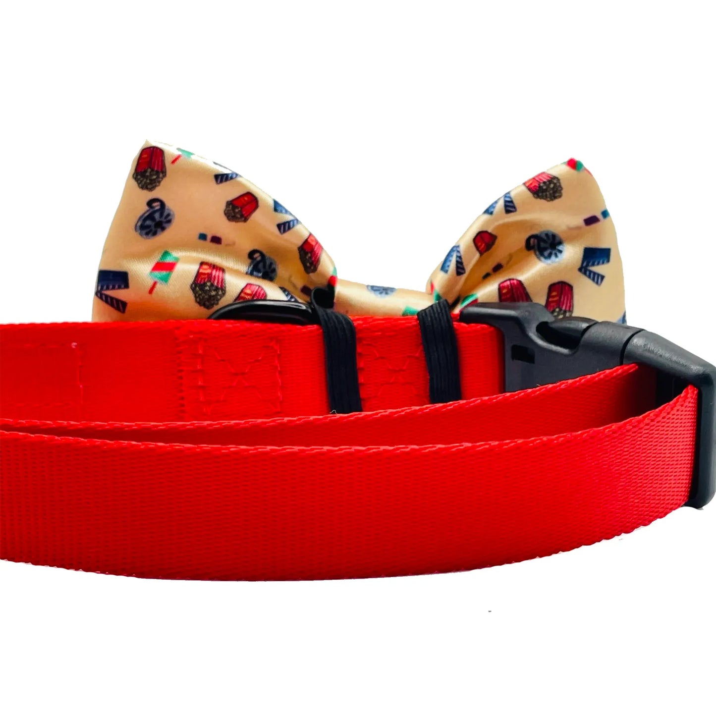 Movie Night Dog Bow Tie