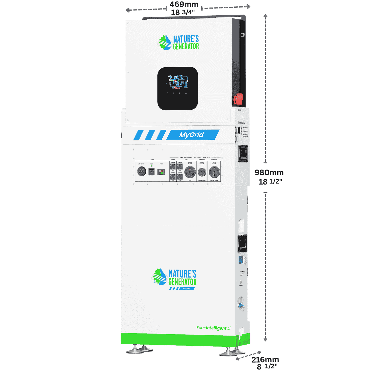 MyGrid 10K Solar and Wind Generator for Home