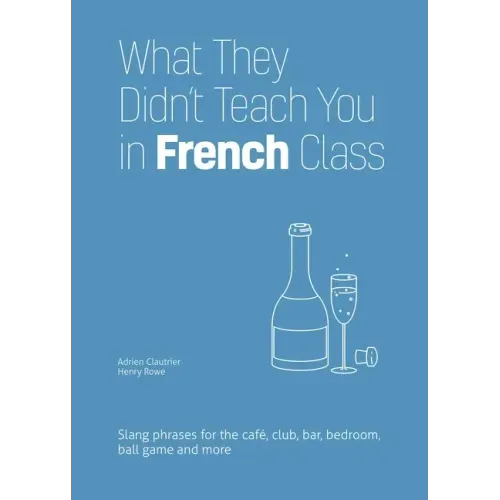 What They Didn't Teach You in French Class: Slang Phrases for the Cafe, Club, Bar, Bedroom, Ball Game and More