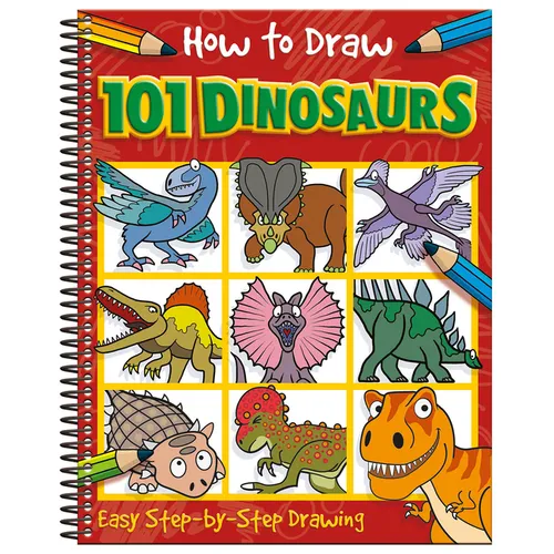 How to Draw 101 Dinosaurs