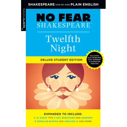 Twelfth Night: No Fear Shakespeare Deluxe Student Editions - Shakespeare Side-By-Side Plain English