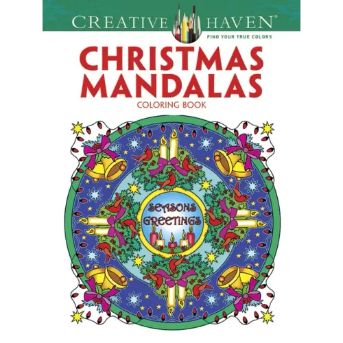 Creative Haven Christmas Mandalas Coloring Book