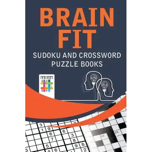Brain Fit Sudoku and Crossword Puzzle Books