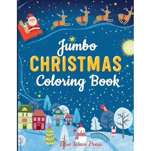 Jumbo Christmas Coloring Book