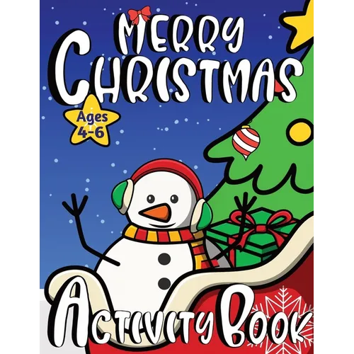 Merry Christmas Activity Book For Kids