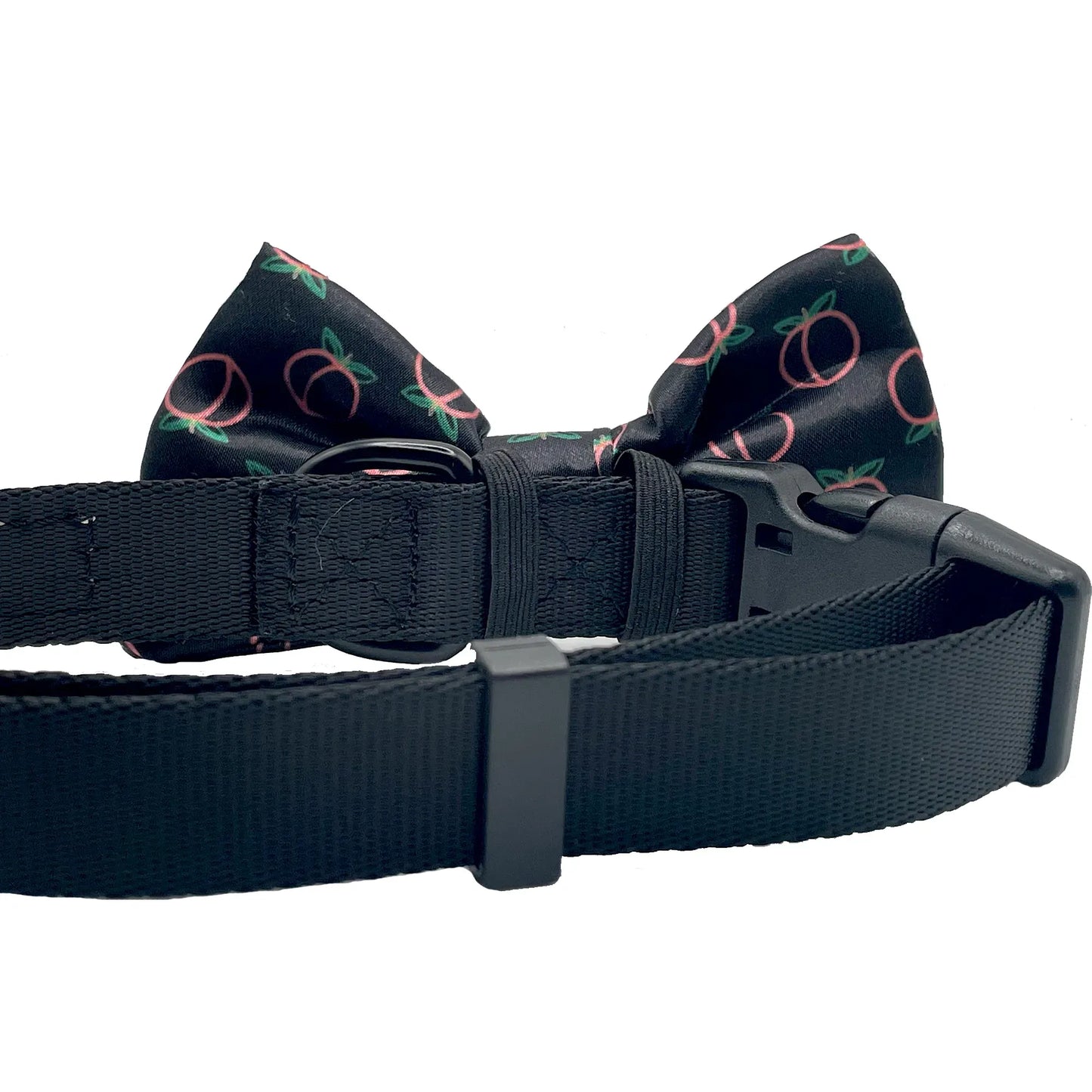 Neon Peach BlackDog Bow Tie