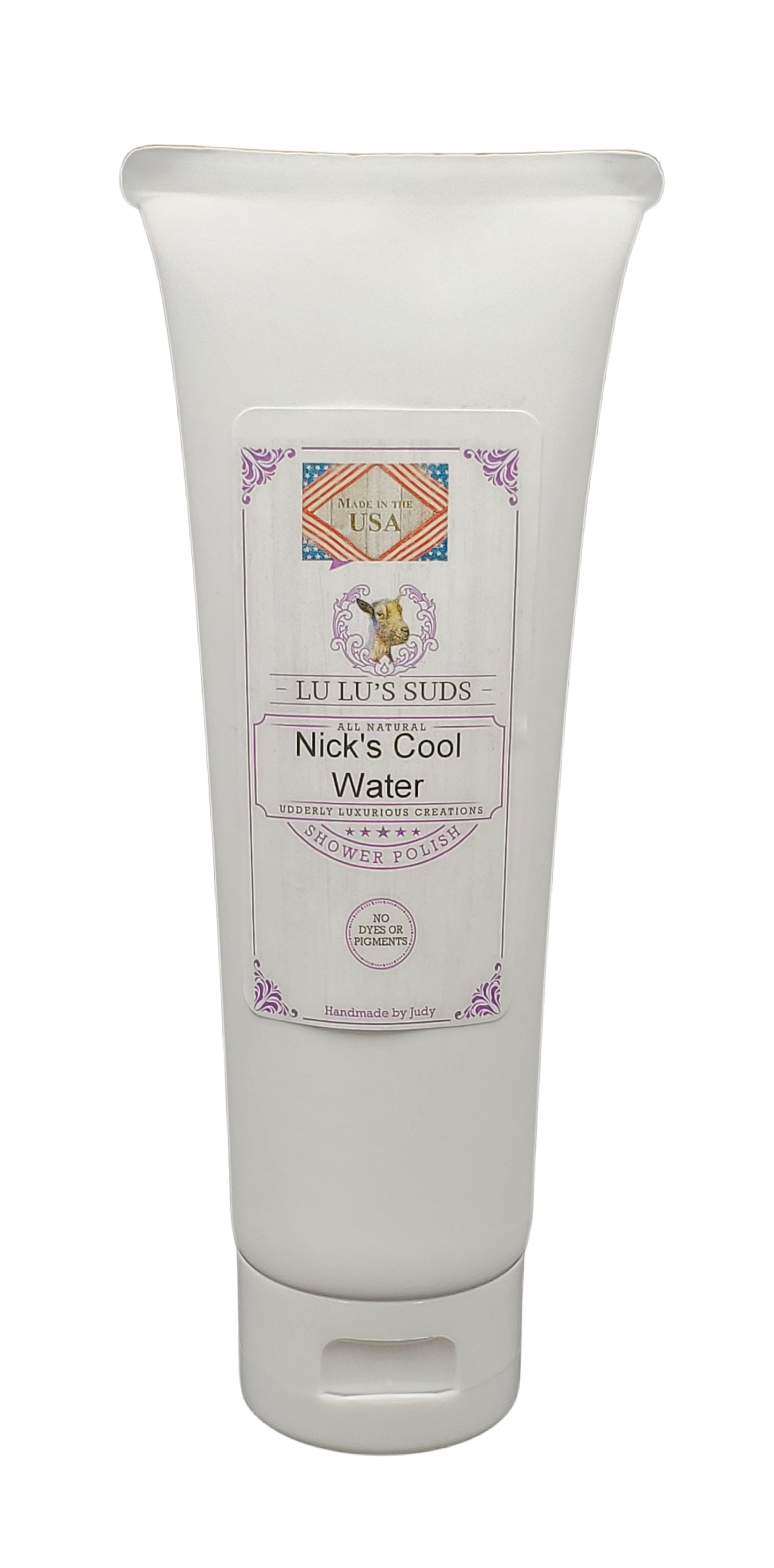 Nick's Cool Water Body Shower Polish 8 oz.