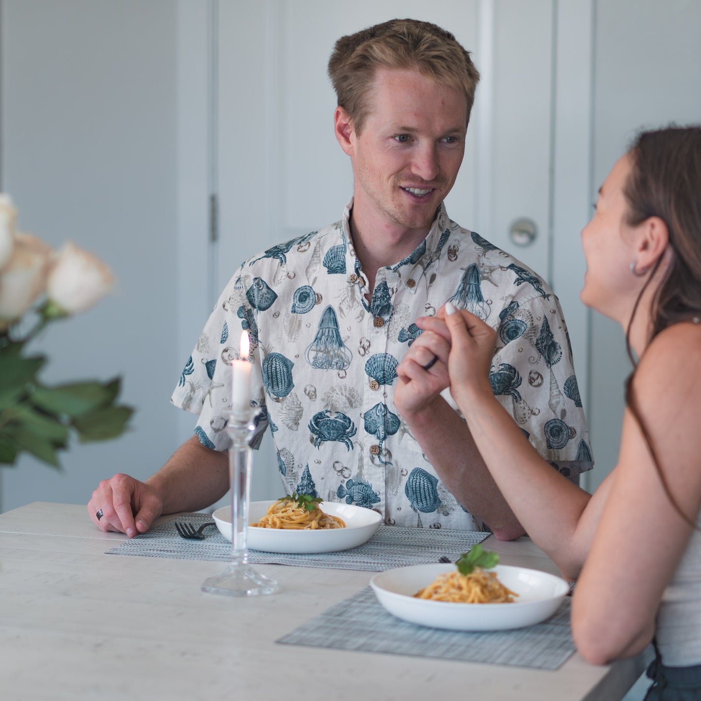 Cacio e Pepe Bundle with Bucatini, Spinach and Roasted Corn Ravioli