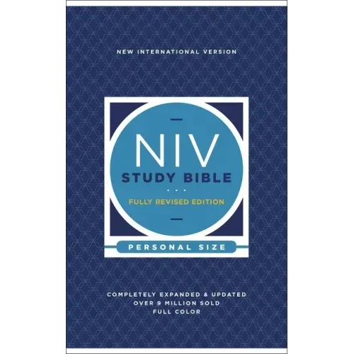NIV Study Bible, Fully Revised Edition, Personal Size, Hardcover, Red Letter, Comfort Print