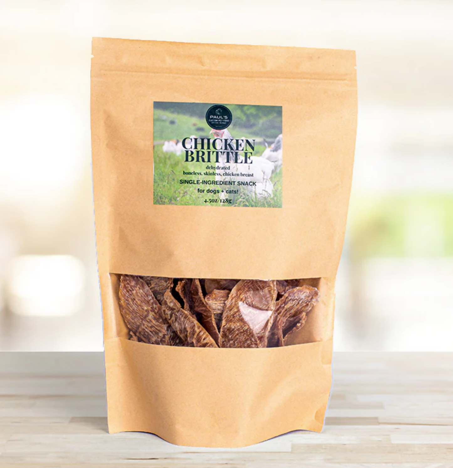 Paul’s Chicken Brittle Bag - 10 bags x 4.5 oz (128g) case