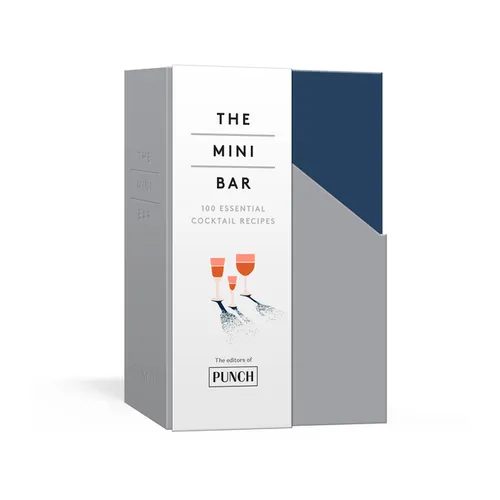 The Mini Bar: 100 Essential Cocktail Recipes; 8 Notebook Set