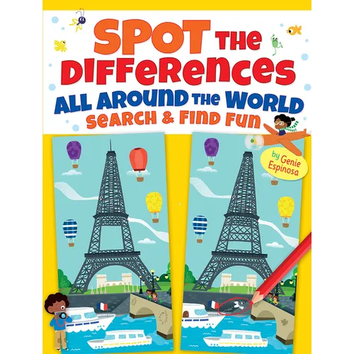 Spot the Differences All Around the World: Search & Find Fun