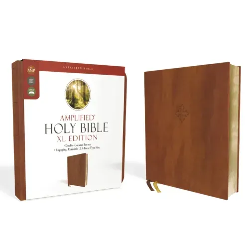 Amplified Holy Bible, XL Edition, Leathersoft, Brown