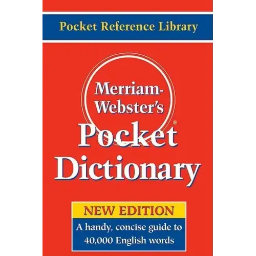 Merriam-Webster's Pocket Dictionary