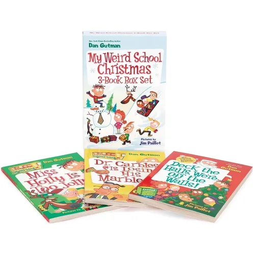 My Weird School Christmas 3-Book Box Set: Miss Holly Is Too Jolly!, Dr. Carbles Is Losing His Marbles!, Deck the Halls, We're Off the Walls! a Christm