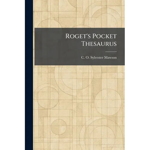 Roget's Pocket Thesaurus