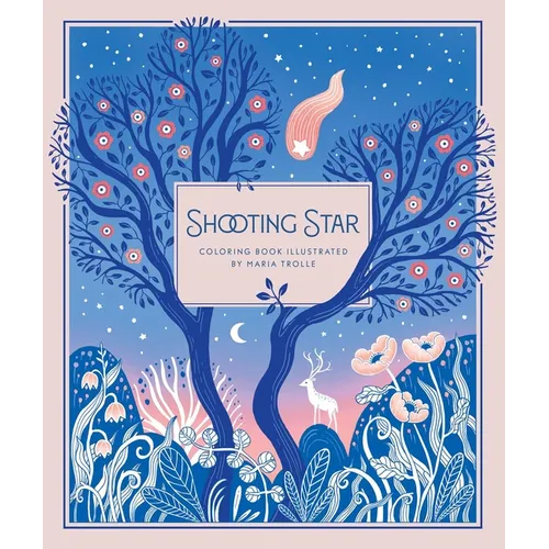 Shooting Star: Hardcover Adult Coloring Book Featuring Thick, High-Quality Paper