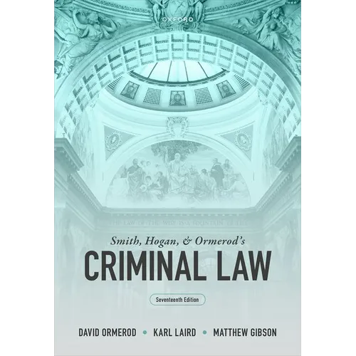 Smith, Hogan, and Ormerod's Criminal Law