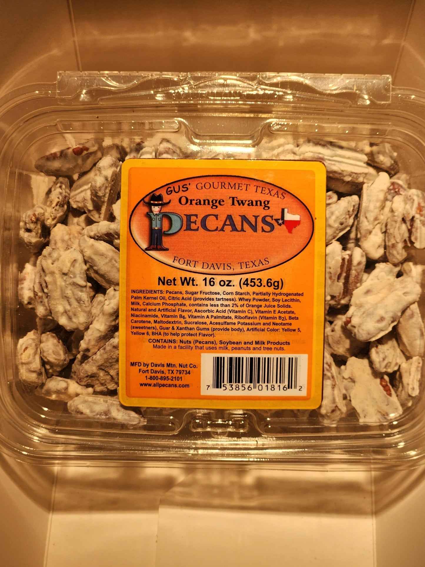 Orange Twang Pecans