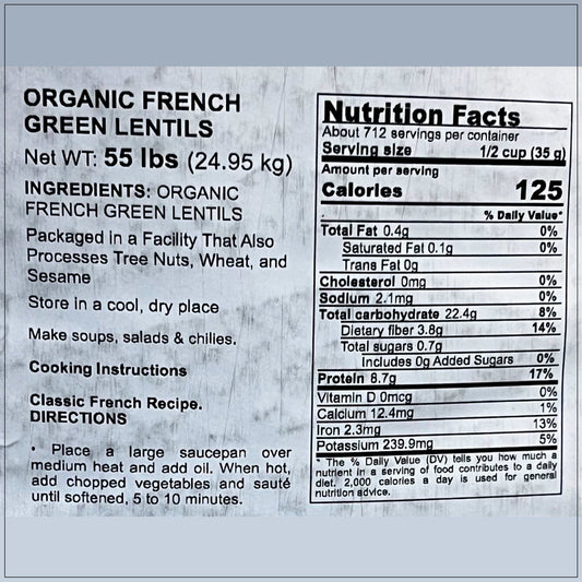 French Green Lentils