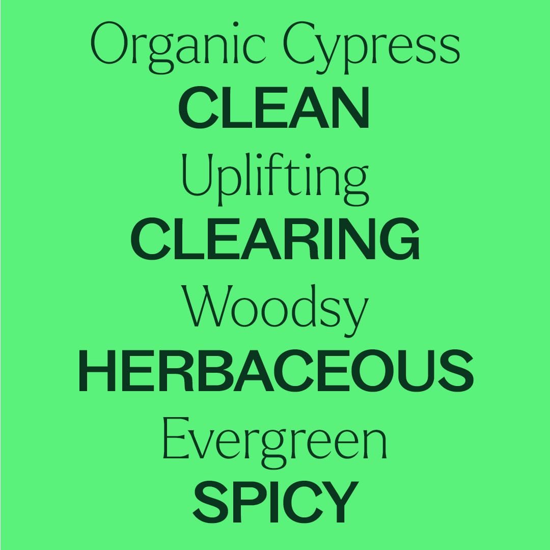 Organic Cypress Essential Oil