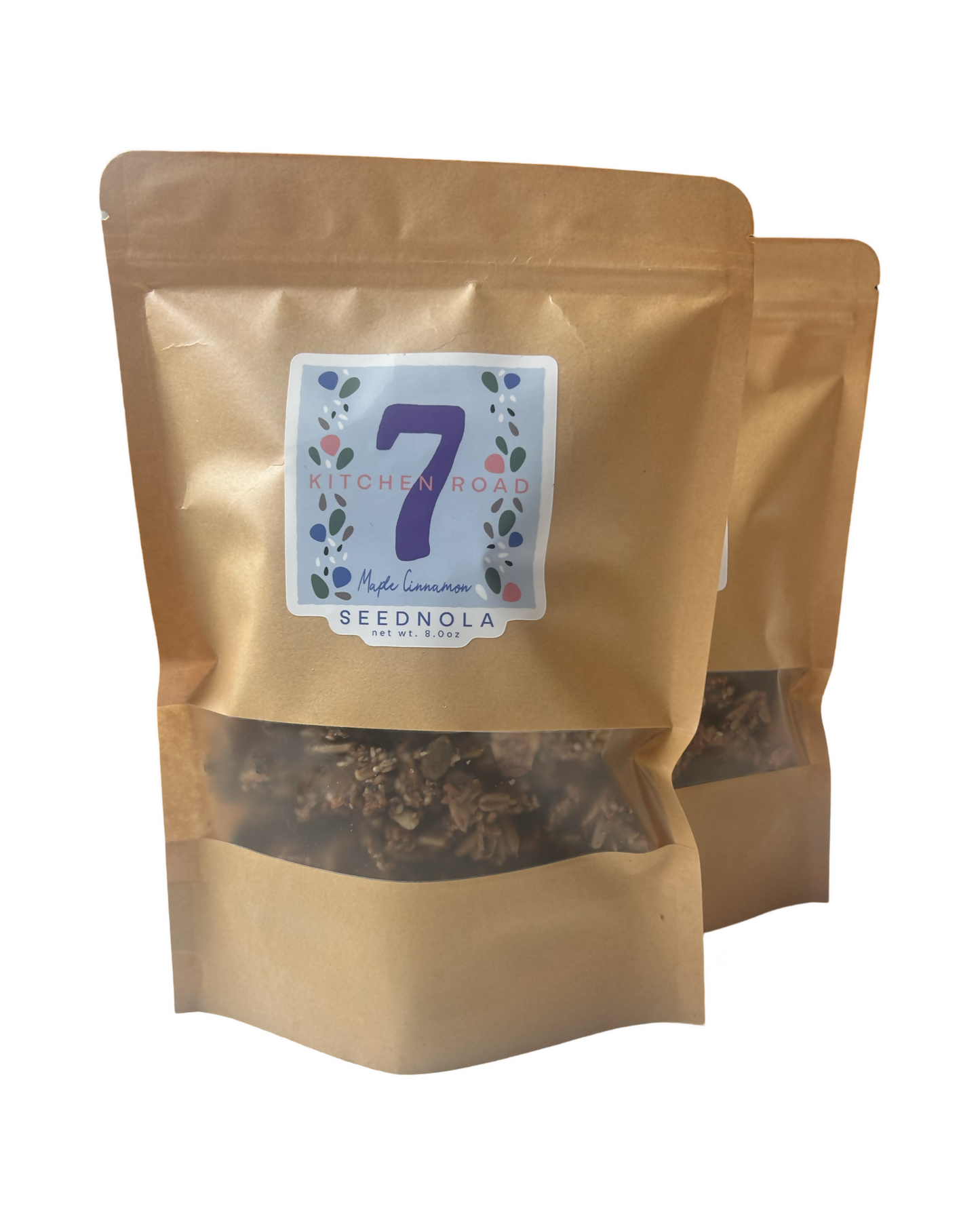 7 Kitchen Road Maple Cinnamon Seednola Pack - 3 packs x 8 oz