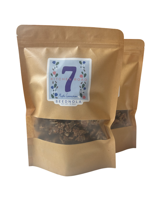 7 Kitchen Road Maple Cinnamon Seednola Pack - 3 packs x 8 oz