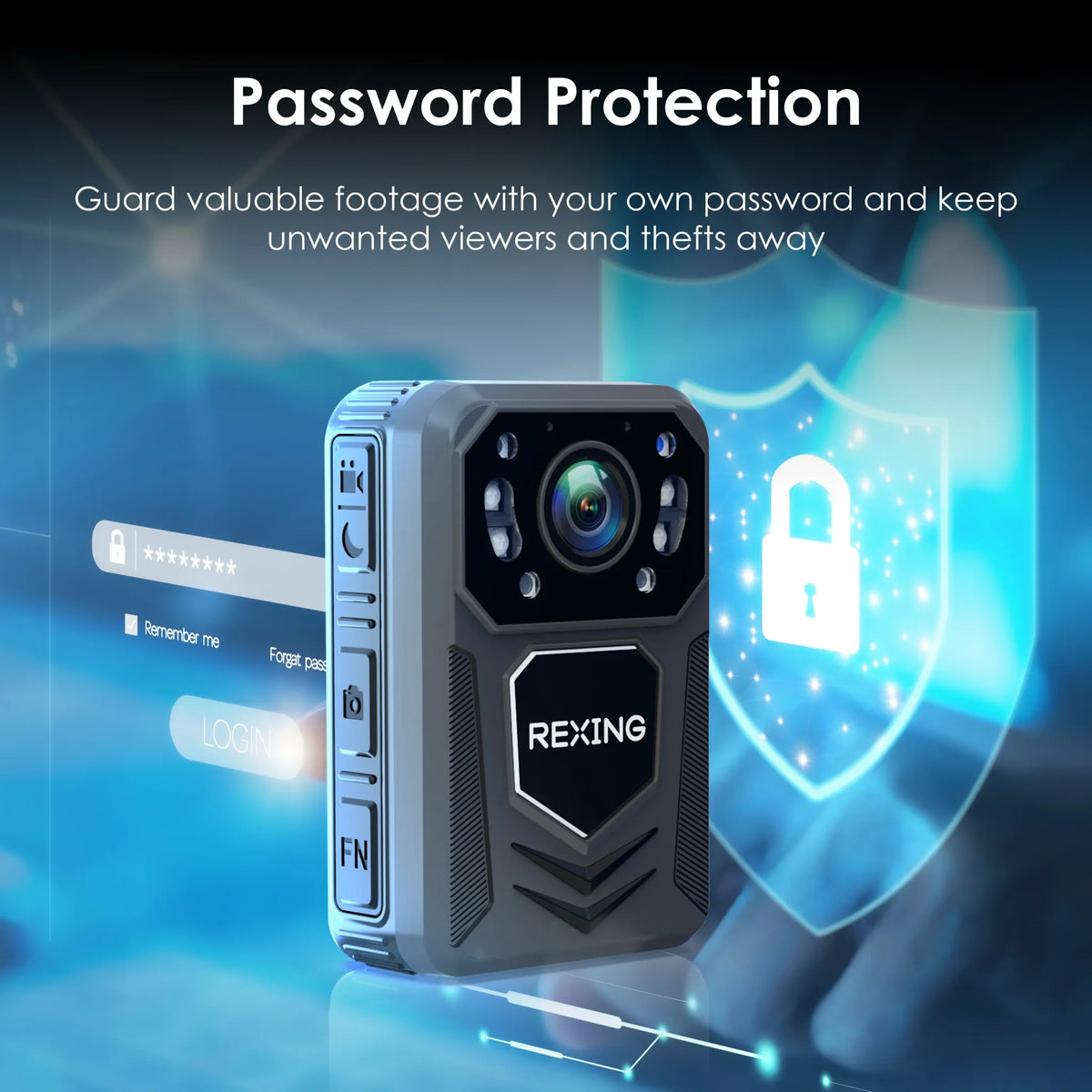 Rexing P3 Mini FHD Body Camera 1080p - 🆕 New Arrivals, All Products, Products from Rexing, 📷 Cameras + Optics - Little Red General Store