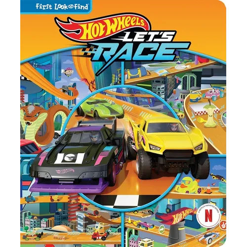 Hot Wheels Let's Race: First Look and Find