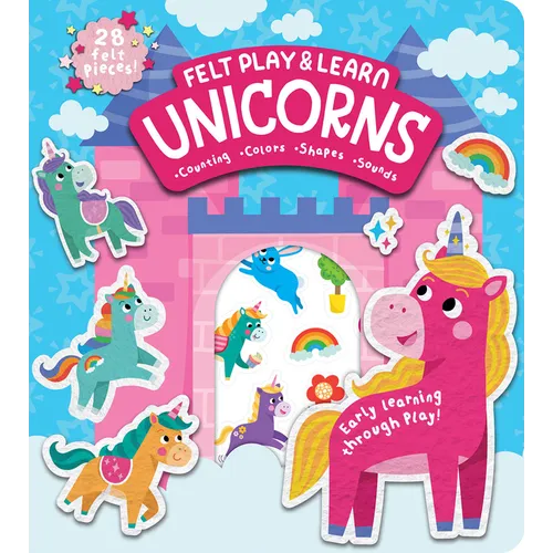 Unicorns Touchy-Feely Felt Play & Learn: Early Learning Made Fun with Felt